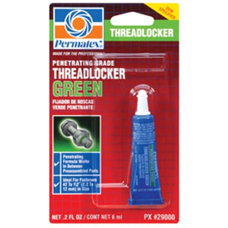 Permtx-Lockt Penetrating Grade Threadlocker Green P13-29000